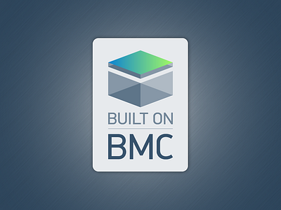 "Built on" logo badge logo triangle