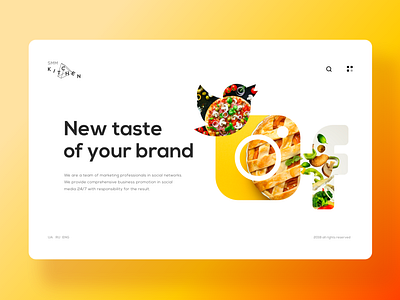 Smm Kitchen clean website design