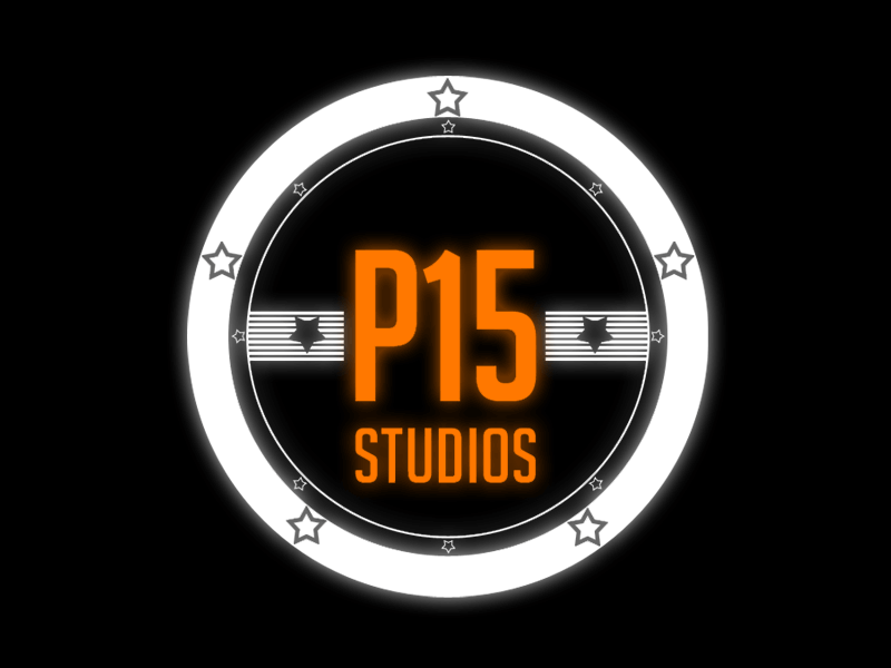 P15 New Logo branding glow logo p15 p15 studios phosphorus