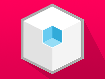 App Icon android cube cubism facebook flat ios