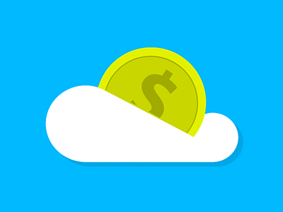Money Cloud Icon cloud flat icon metro money nintendo