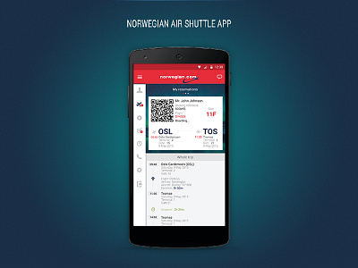 Norwegian Air Shuttle App air aircraft airline app mobile norwegian plane reservation shuttle ticket