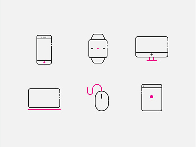 Device icon set