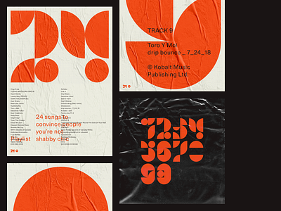 Numerals design illustration poster typography vector