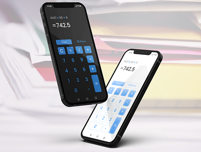 DailyUI #004 - Calculator app calculator dailyui dailyui004 figma mobile ui ux