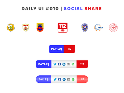 DailyUI #010 - Social Share