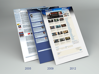Kayıp Dünya (2005-2009-2012) design homepage landing responsive ui ux web