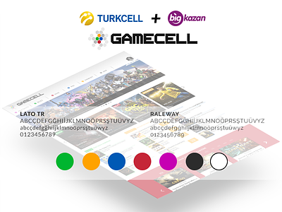 Gamecell - 2016 (Turkcell + Bigkazan) css gamecell html landing layout photoshop responsive turkcell ui ux web