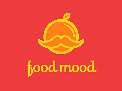 Food Mood fruit mustache orange