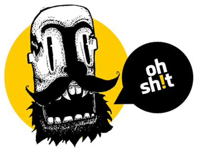 oh shit by Rafael Oli on Dribbble