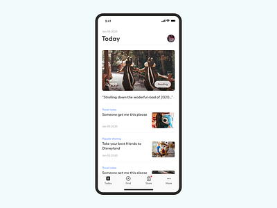 News app app ui