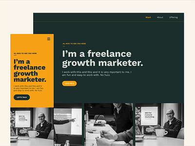 Freelance website