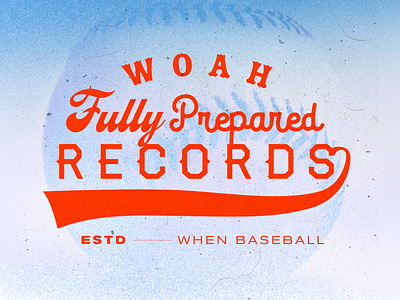 Woah Fully Prepared Records — Logo