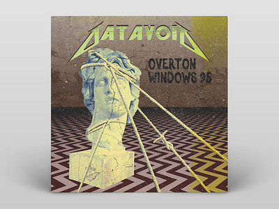 Datavoid — Overton Windows 95 — Album Cover album album art album artwork album cover album cover design music vaporwave