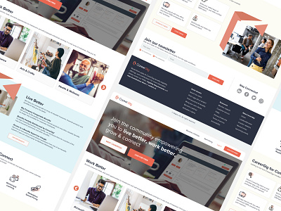 CareerGig Homepage Redesign homepage design website