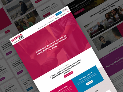 Time to Change Wales Website Re-Design app dailyinspiration design designer designinspiration digital graphicdesign mobile ui uidesign uitrends uiux userinterface ux uxdesign uxigers uxinspiration web webdesign webdesigner