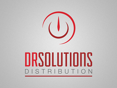 Wip Dr Solutions Distribution 2 computer design identity logo logo design technology typography