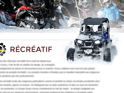 Fun In The Page design fun snow web web design wip