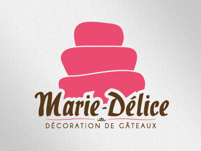 Cake shop Logo cake cupcake food logo web design