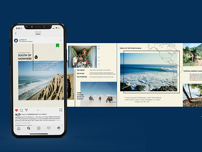 South of Nowhere - Surfline adventure editorial design instagram instagram post social media surfing travel