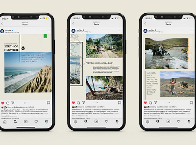 South of Nowhere - Surfline adventure camping editorial design instagram instagram post social media surfing travel