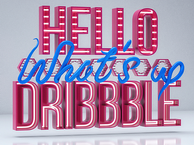 Hello Dribbble!