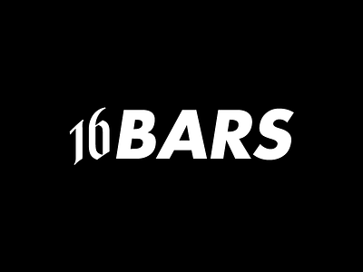 16BARS - Write Better Raps 16bars brand branding design font graphic design hip hop illustration jcole kendrick lamar logo logo design music product design rap rapper tde type typeface typography