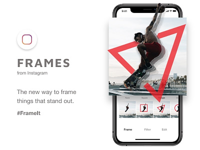 Frames from Instagram branding case study design digital frames frames interaction design product design ui ux