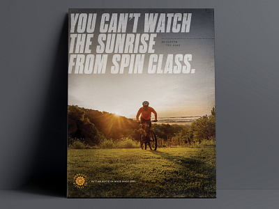 Gray Goat Bicycle Company: In-store poster art direction consumer advertising copywriting design poster