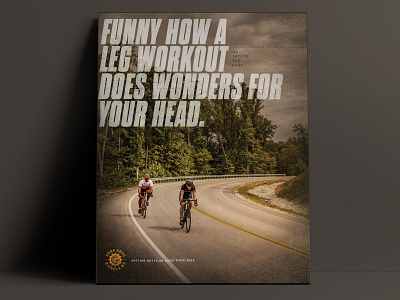 Gray Goat Bicycle Company: In-store poster art direction consumer advertising copywriting design poster