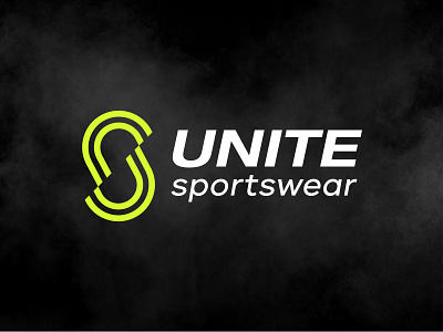 Unite Sportswear apparel apparelbrand appareldesign brandidentitydesign design illustration logo monoline s logo sportsapparel sportswear texture tshirt typography u logo unite unite logo vintage