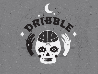 Dribblin' First Shot debut first shot gif illustration typography