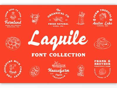 Laquile Font Collection