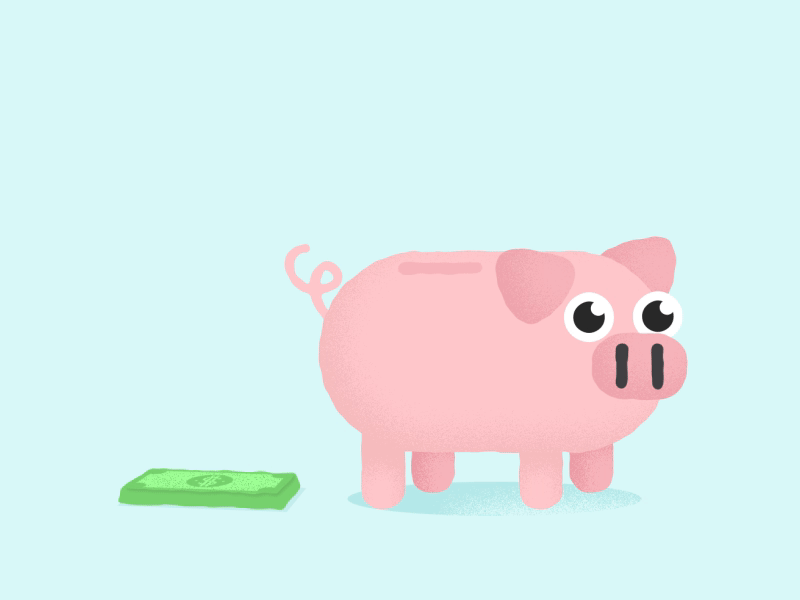 Money machine 🐷💸 by Sabri Zeta on Dribbble