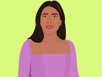 Yalitza Aparicio illustration adobe illustrator digital art illustration