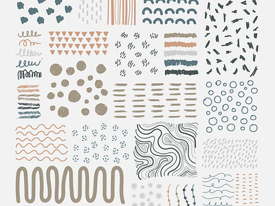 Hand Drawn Pattern Elements | Vector Graphic Set