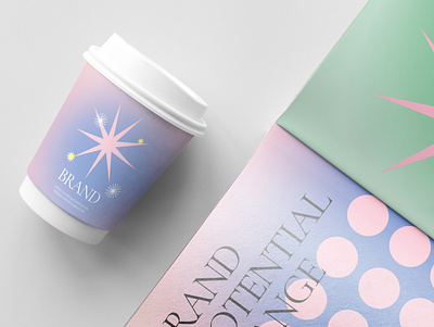 Pastel Memphis Coffee Cup | Product Branding PSD Mockup abstract book branding cup cup mockup customizable design digital art graphic design illustration memphis mockup design packaging design paper pastel photoshop product branding product mockup product packaging psd