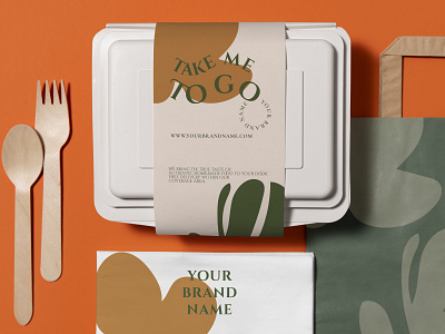 Food Business Branding | Sustainable Packaging Mockups