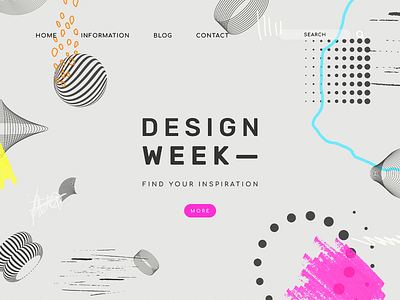 Abstract Design Inspiration | Web Banner Template abstract blog banner design editable geometric shape graphic graphic design illustration online pattern ppt presentation template psd ready to use template texture vector web banner prasentation website banner website template