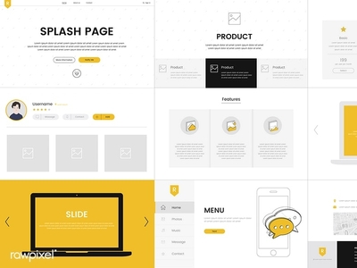 To yellow or not to yellow? by rawpixel on Dribbble