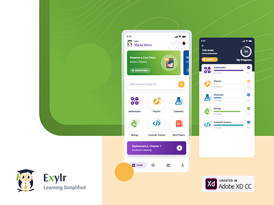Exylr - Learning Simplified application e learning edutech