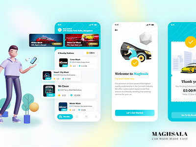 Maghsala - Car Wash App