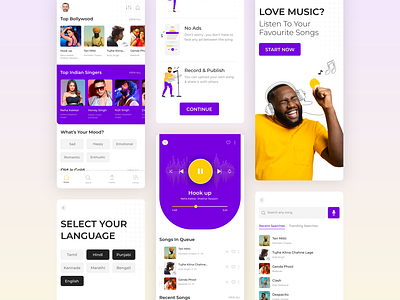 Music App Design