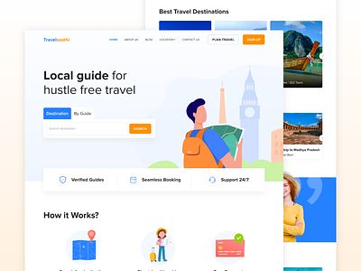 Travelsaathi - Guide booking website