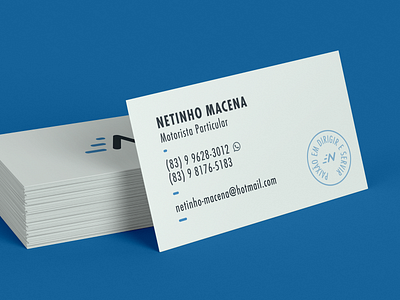 Netinho Macena Motorista | Business Card