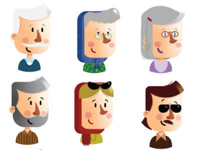 chelbarg characters character design game game app icon illustration vector