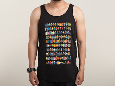 Mini Pixels Tank minipixels pixels sknny tank threadless