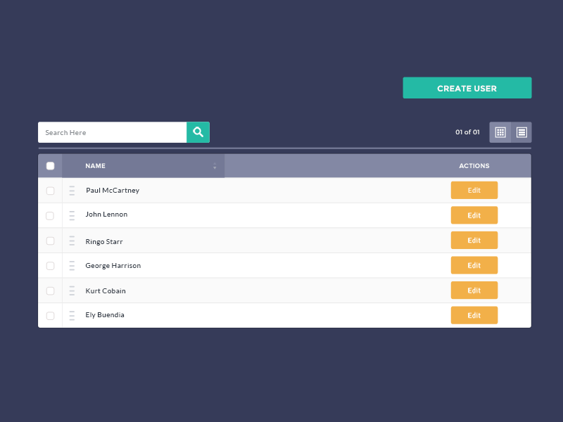 Simple Interaction Design interaction table ui ux