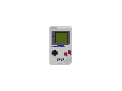 Gameboy art classic design gameboy nintendo pixel pixelart vintage