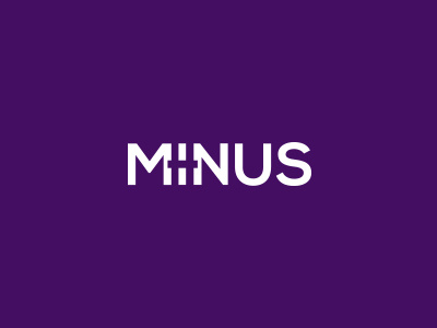 Minus Logo icon logo symbol wordmark